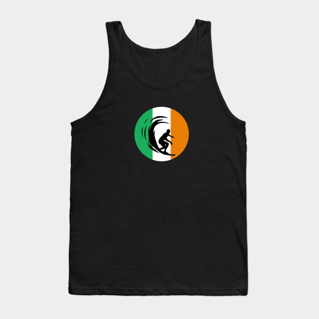 Surf Ireland Tank Top by Melty Shirts